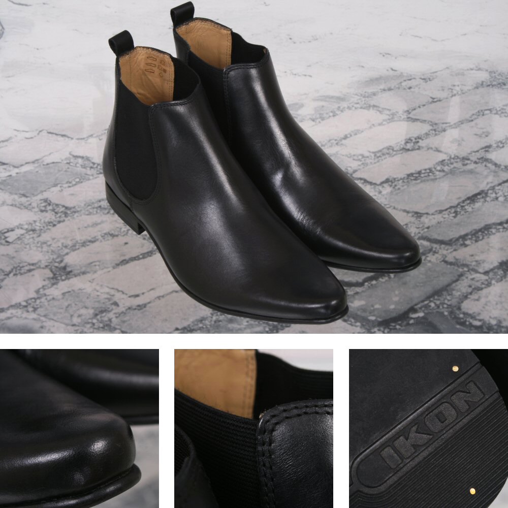 elastic chelsea boots